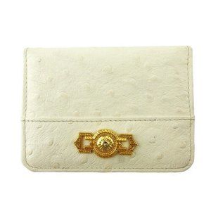 Authentic VERSACE Card Case Pass Case Regular Subscription USED